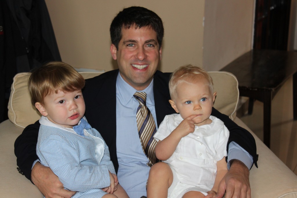 Noah, Maddox, and me on Easter 2012