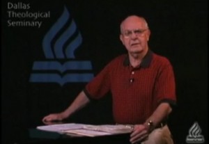 Howard Hendricks lecturing at DTS. . .