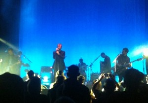 I took this pic at the concert of my favorite band “The National”